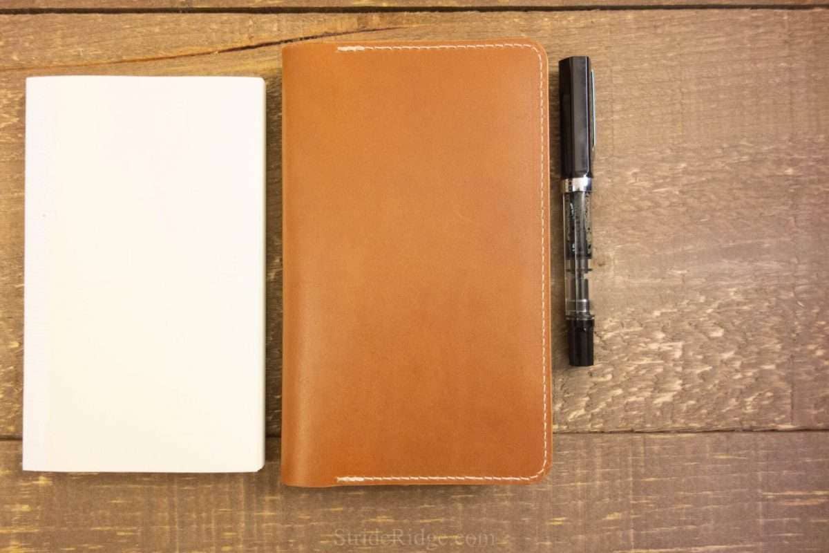 Leather B6 Agenda Planner Ringless Traveler's Notebook Cover